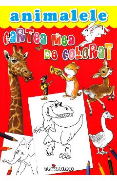Carte Cartea mea de colorat. Animalele editura Catalin Nedelcu