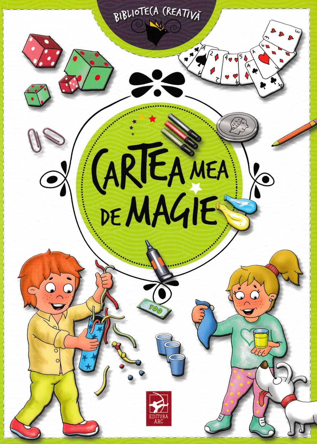 Carte Cartea mea de magie   editura Arc