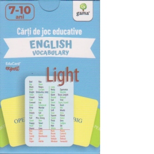 Carte Carti de joc educative - English Vocabulary