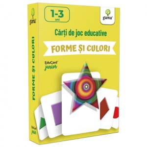 Carte Carti de joc educative - Forme si culori