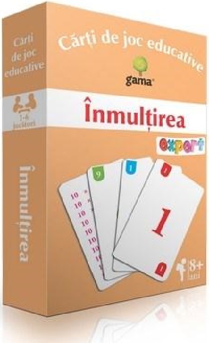 Carte Carti de joc educative - Inmultirea   editura Gama
