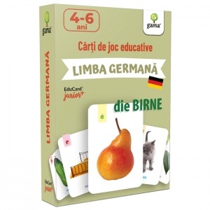 Carte Carti de joc educative - Limba germana