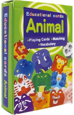 Carte Carti de joc educative cu animale editura -