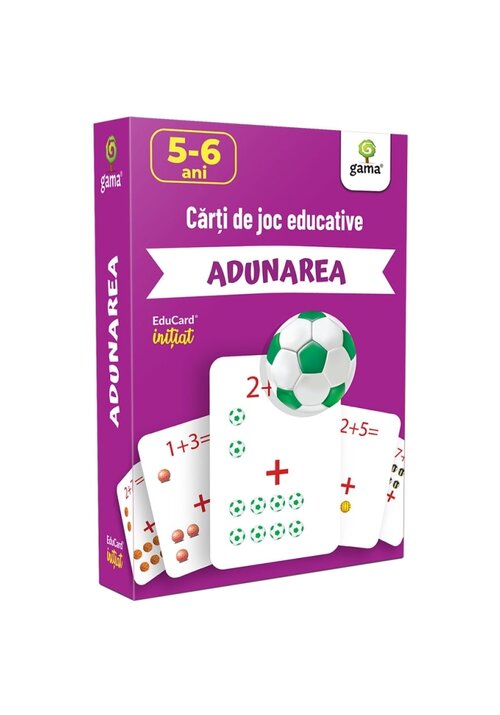 Carte Carti de joc educative. Adunarea editura Gama