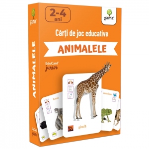 Carte Carti de joc educative. Animalele