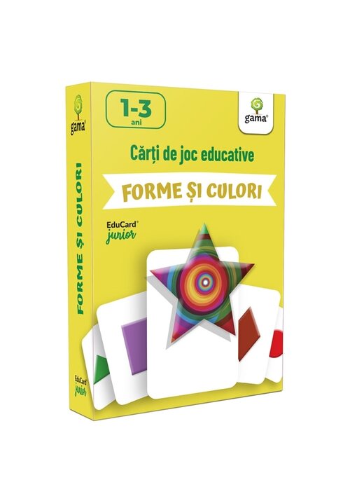 Carte Carti de joc educative. Forme si culori editura Gama