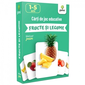 Carte Carti de joc educative. Fructe si legume