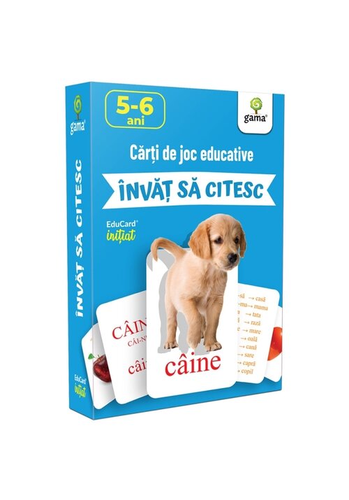 Carte Carti de joc educative. Invat sa citesc editura Gama