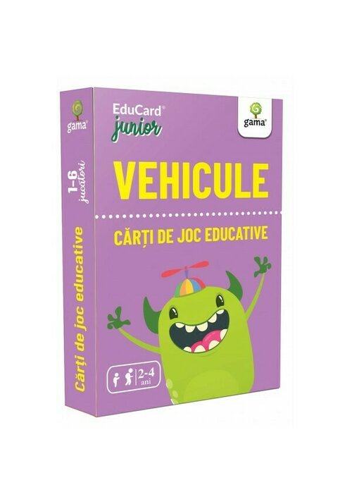 Carte Carti de joc educative. Vehicule editura Gama