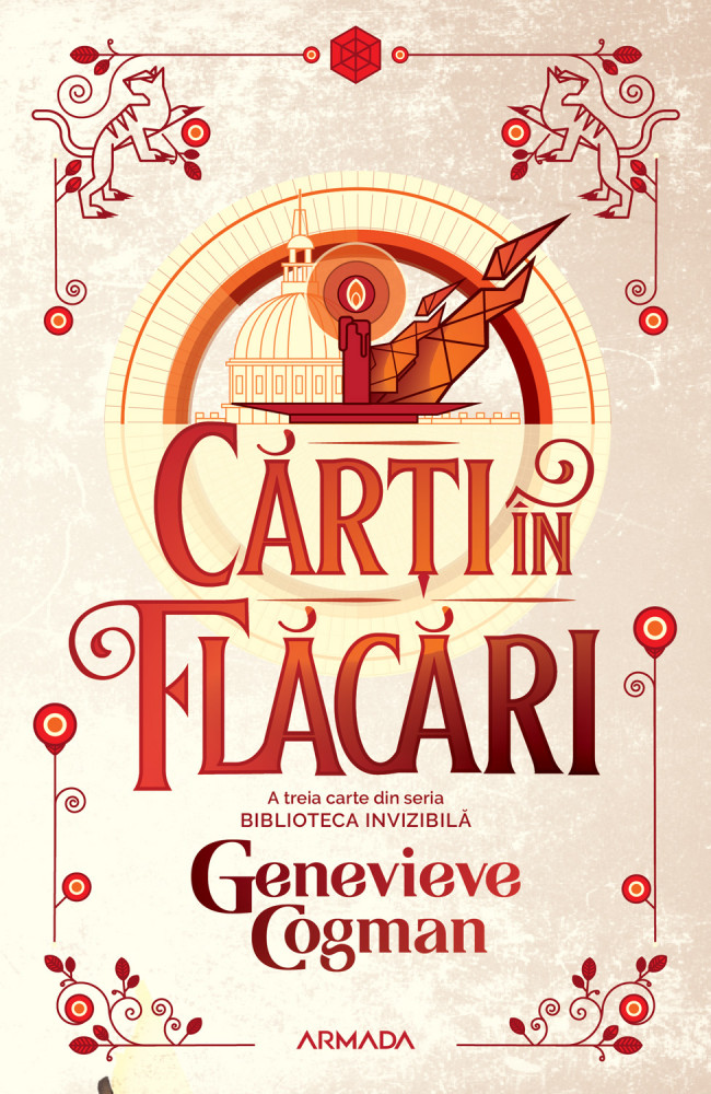 Carte Carti in flacari autor Genevieve Cogman editura Nemira
