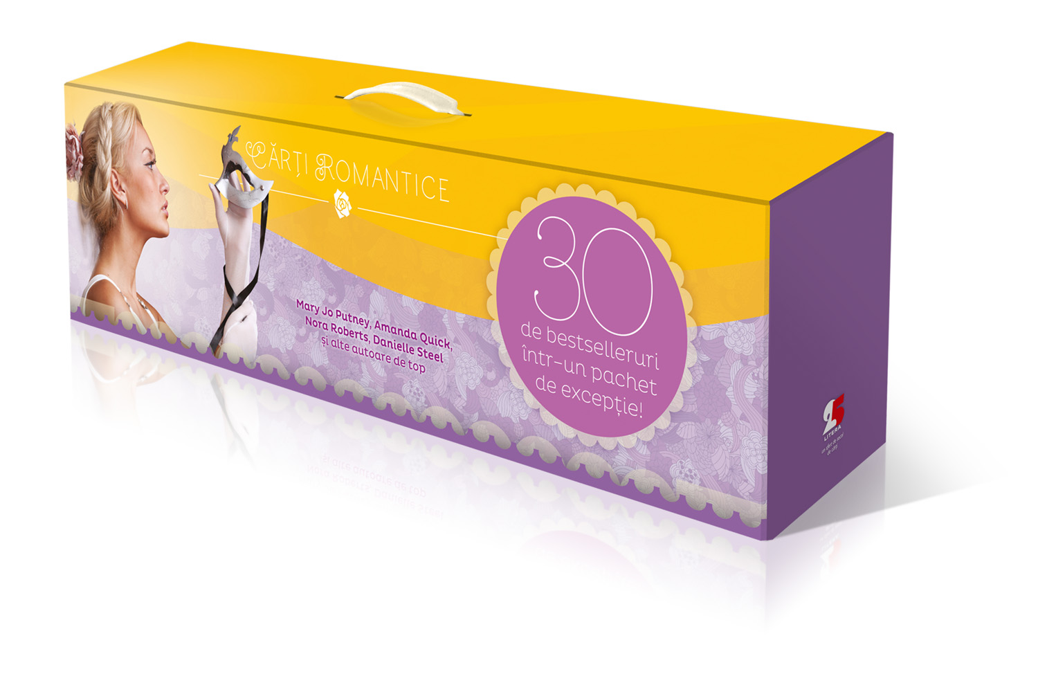 Carte Cărți romantice. 30 de bestselleruri într-un pachet de excepție! Cutie cadou editura Litera