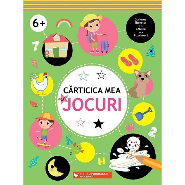 Carte Carticica mea cu jocuri +6 ani