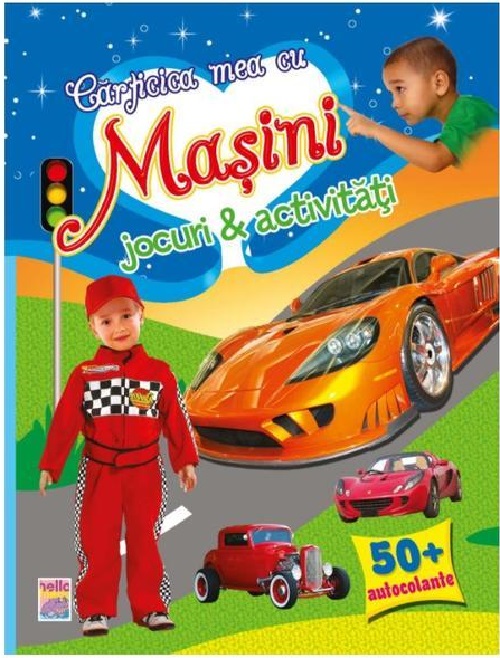 Carte Carticica mea cu masini   editura Anteea