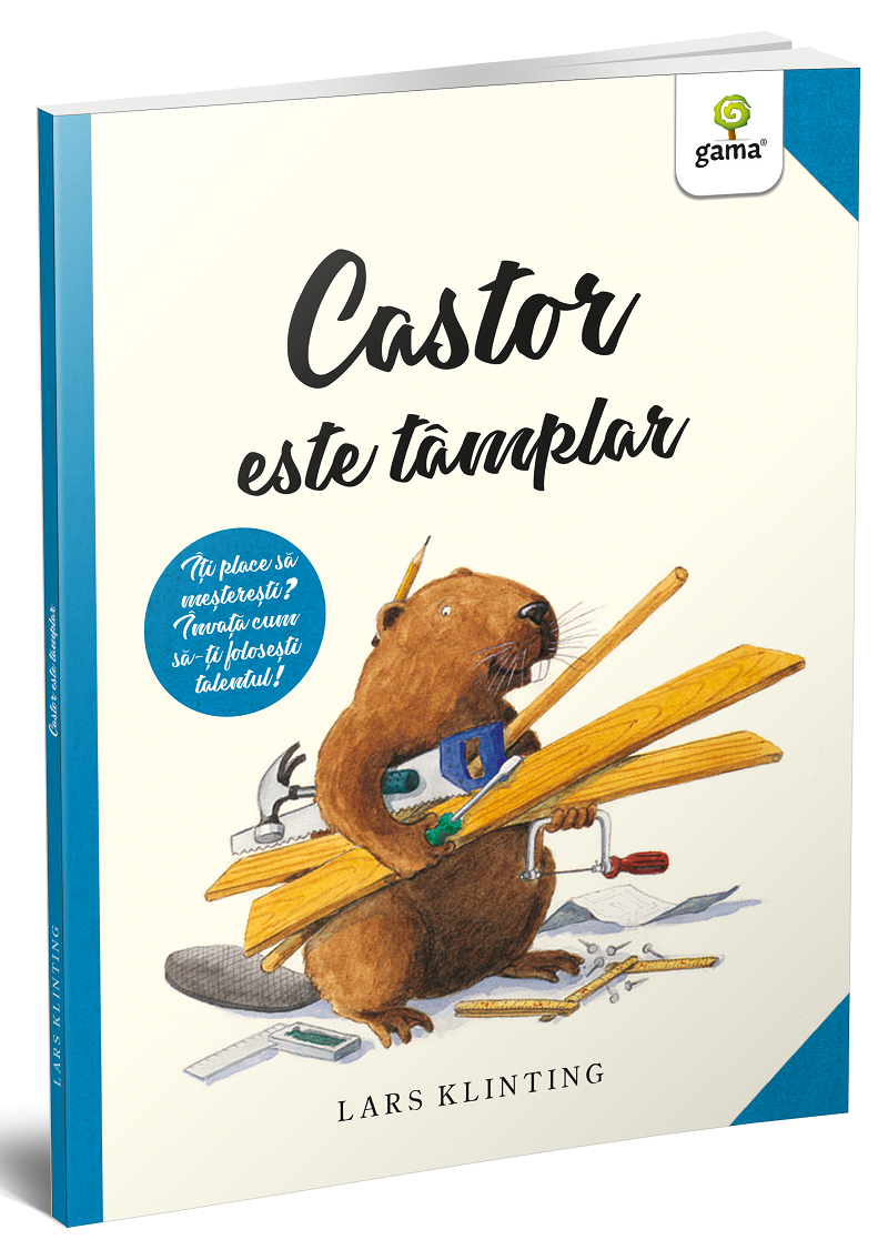 Carte Castor este tamplar autor Lars Klinting editura Gama
