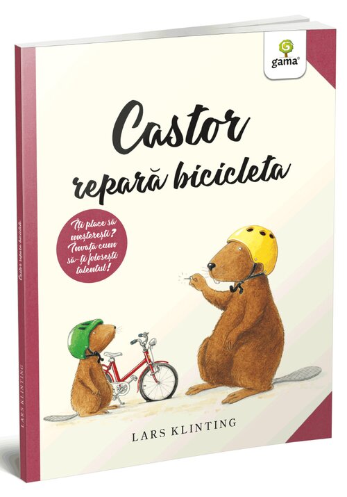 Carte Castor repara bicicleta editura Gama
