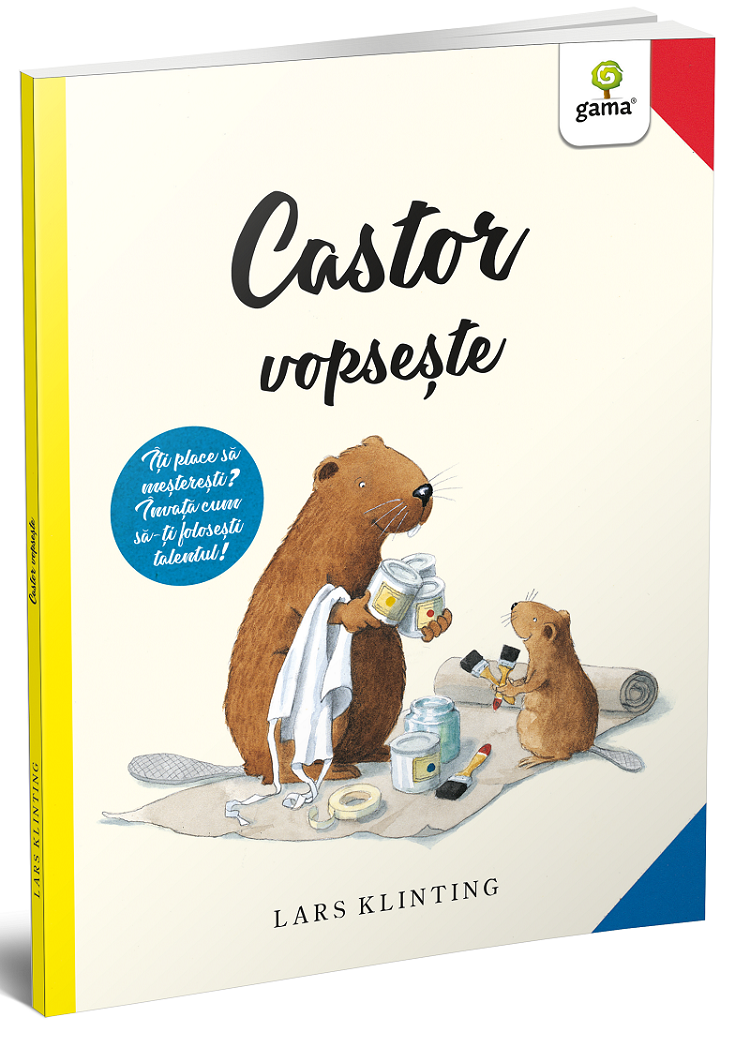 Carte Castor vopseste autor Lars Klinting editura Gama