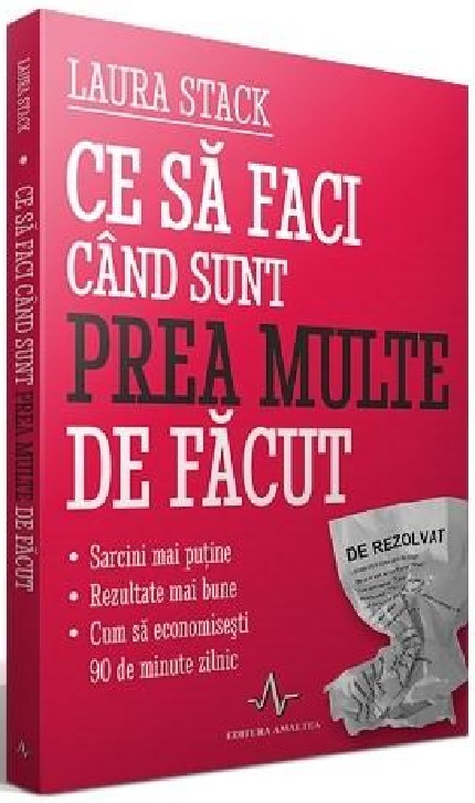 Carte Ce sa faci cand sunt prea multe de facut autor Laura Stack editura Amaltea