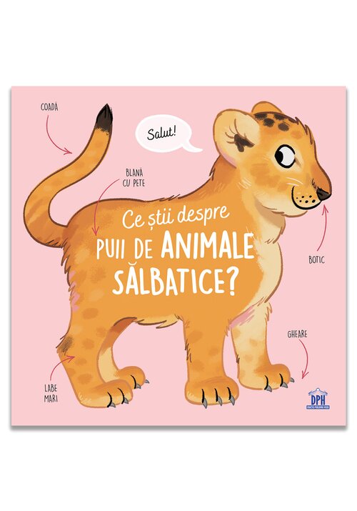 Carte Ce stii despre puii de animale salbatice? editura Didactica Publishing House