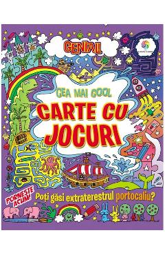 Carte Cea mai cool carte cu jocuri - Lisa Regan