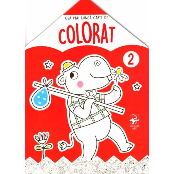 Carte Cea mai lunga carte de colorat 2