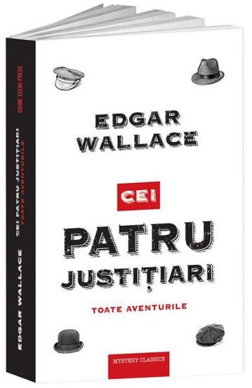 Carte Cei patru justitiari editura Crime Scene Press