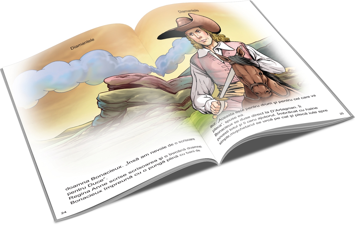 Carte Cei trei muschetari   editura Unicart