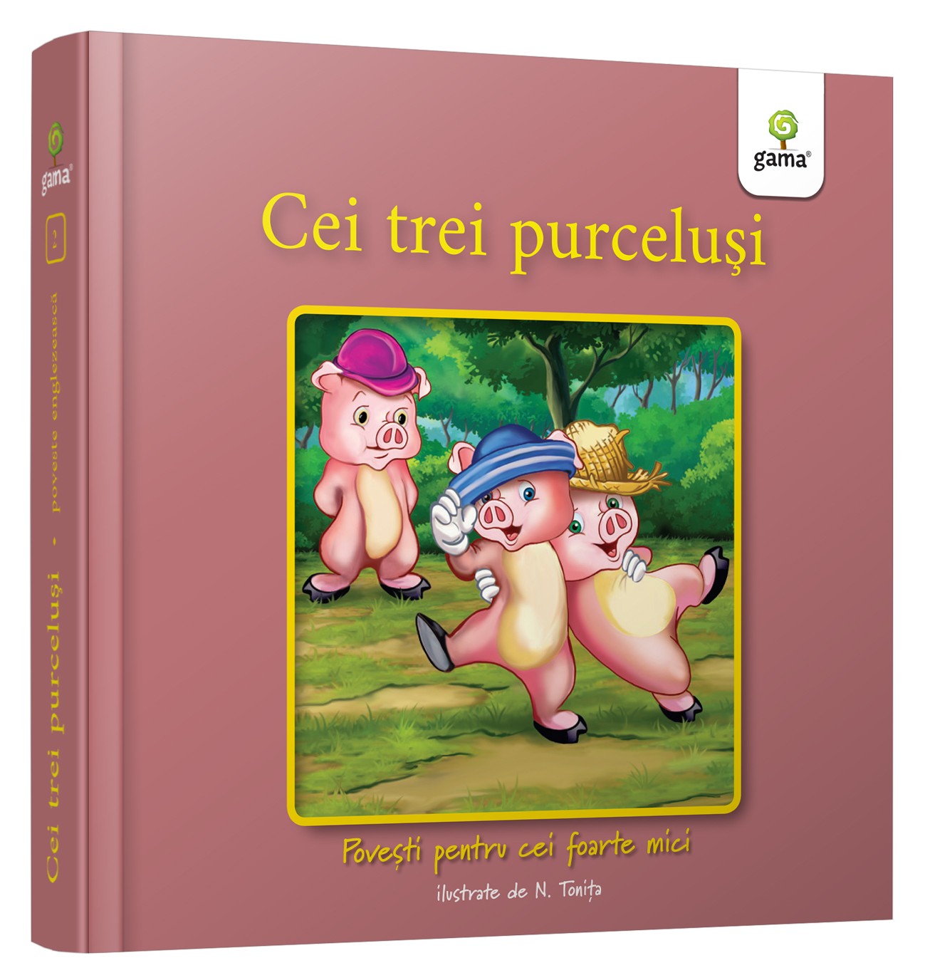 Carte Cei trei purcelusi   editura Gama