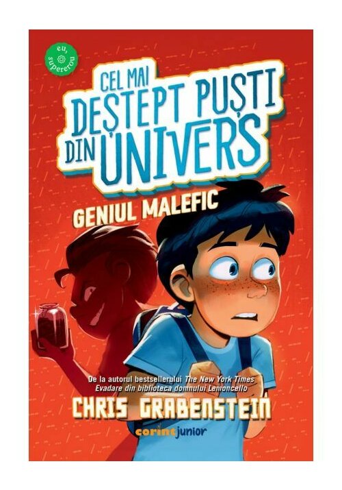 Carte Cel mai destept pusti din Univers. Geniul malefic editura Corint