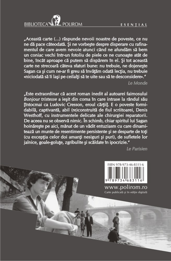 Carte Cele patru colturi ale inimii autor Francoise Sagan editura Polirom