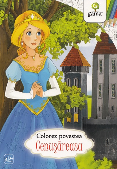 Carte Cenusareasa - Colorez povesti alese editura Gama