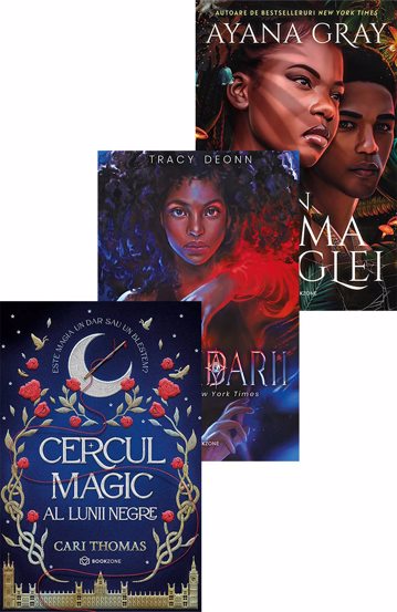 Carte Cercul magic al lunii negre + Legendarii + În inima junglei editura Bookzone