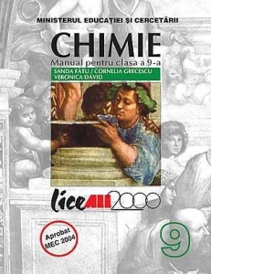 Carte Chimie. Manual pentru clasa a IX-a