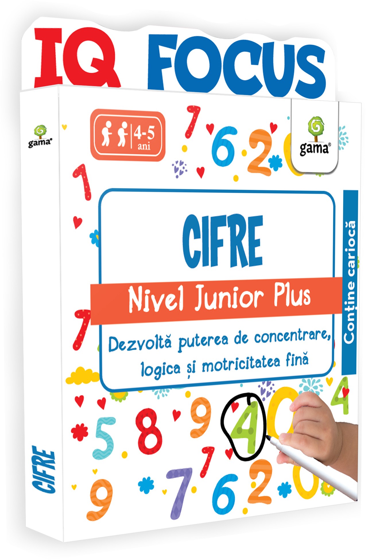 Carte Cifre - Nivel Junior Plus   editura Gama