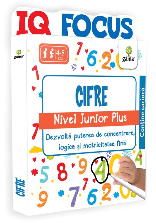 Carte Cifre • nivel Junior Plus editura Gama