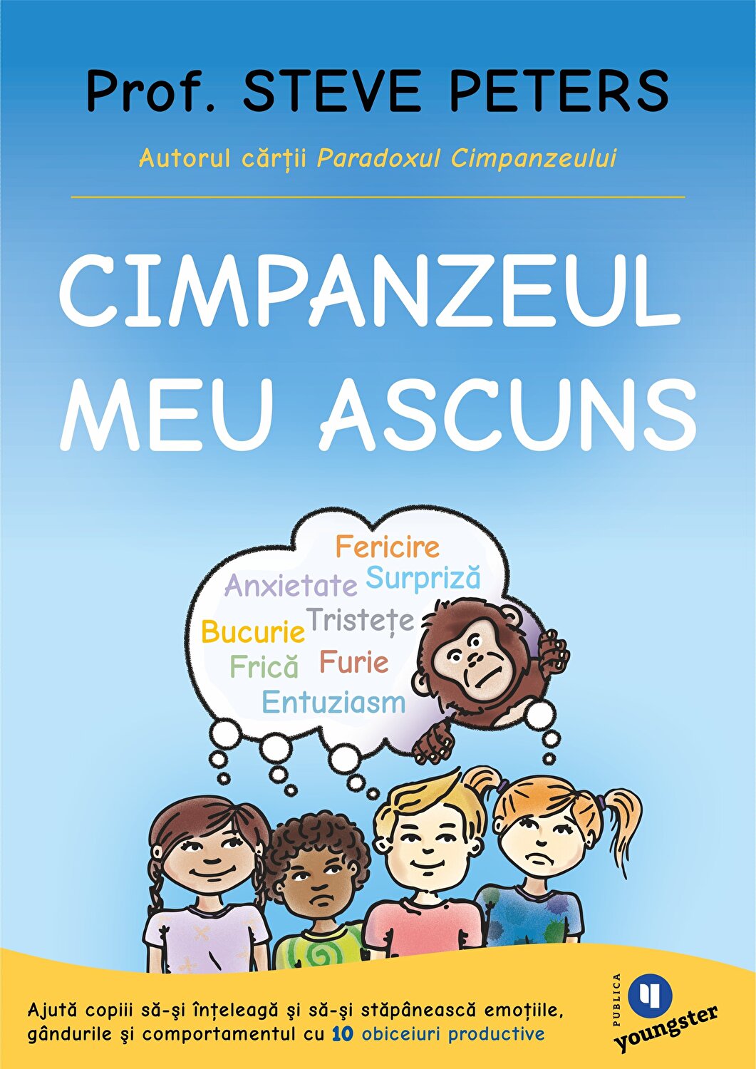 Carte Cimpanzeul meu ascuns autor Steve Peters editura Publica