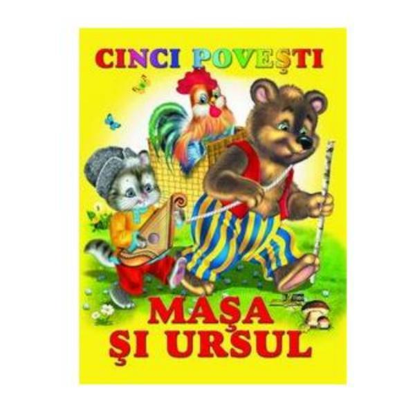 Carte Cinci povesti - Masa si ursul