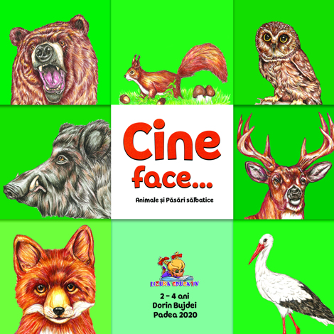 Carte Cine face...? Animale si pasari salbatice editura Lizuka Educativ