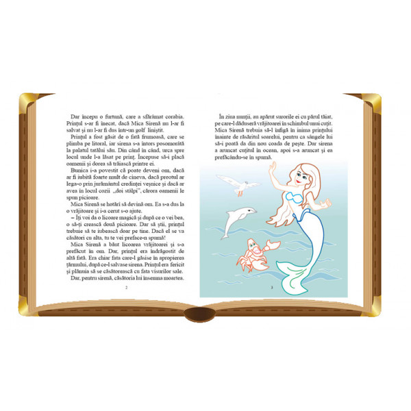 Carte Citesc si colorez - Mica sirena   editura Dorinta