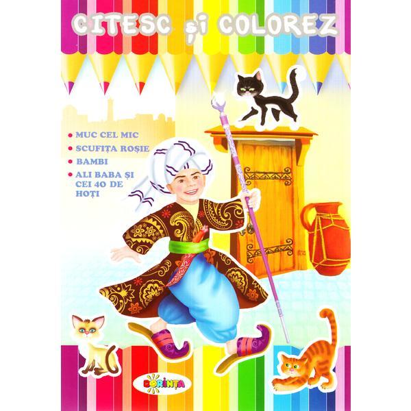 Carte Citesc si colorez: Muc cel Mic