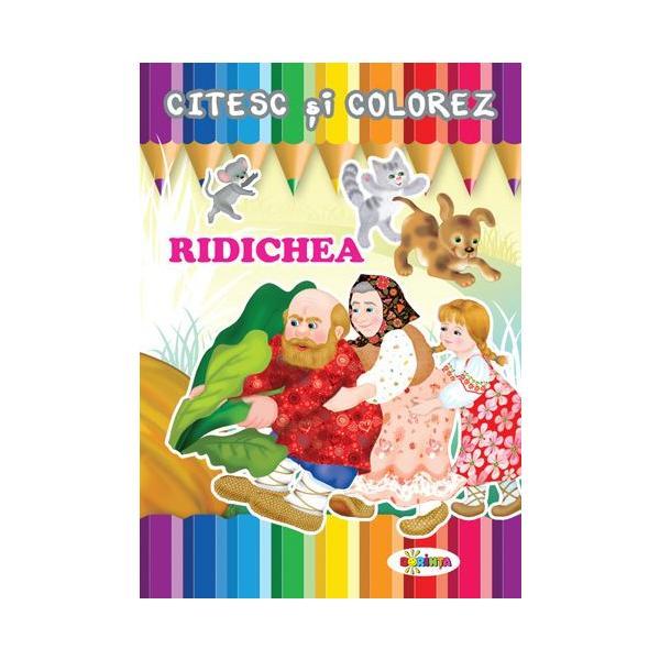 Carte Citesc si colorez: Ridichea