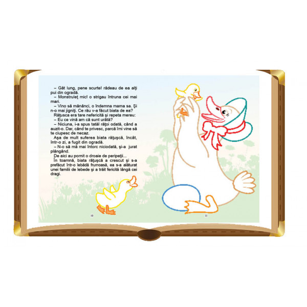 Carte Citesc si colorez. Ratusca cea urata   editura Dorinta