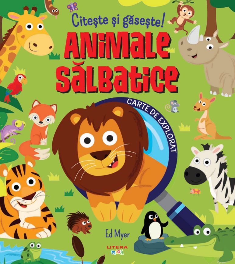 Carte Citeste si gaseste! Animale salbatice editura Litera