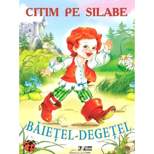 Carte Citim pe silabe: baietel-degetel
