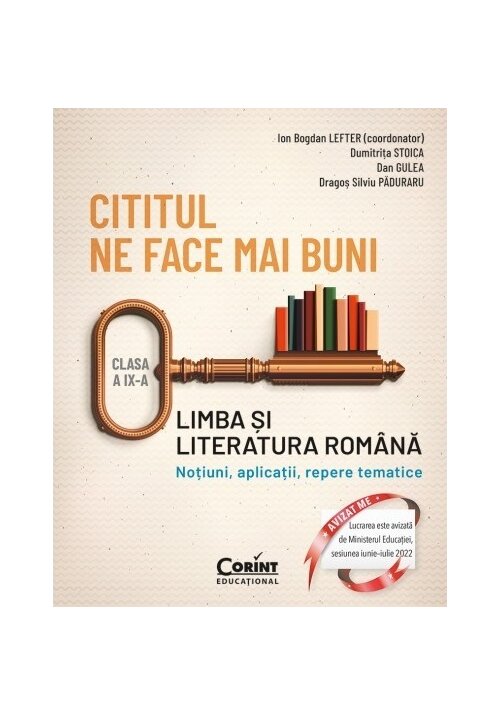 Carte Cititul ne face mai buni. Limba si literatura romana. Notiuni