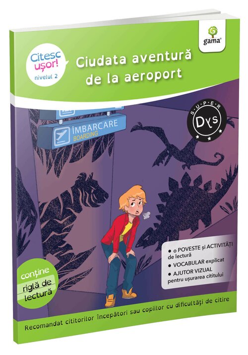 Carte Ciudata aventura de la aeroport editura Gama