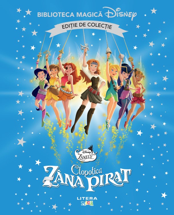 Carte Clopotica si zana pirat. Volumul 33. Disney. Biblioteca magica