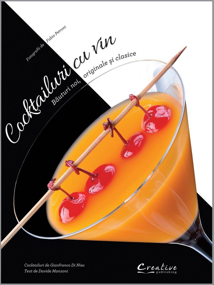 Carte Cocktailuri cu vin editura DPH