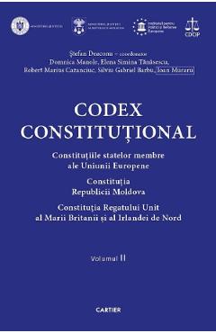 Carte Codex Constitutional Vol.2 - Stefan Deaconu editura Stefan Deaconu