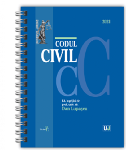 Carte Codul civil 2021 autor Dan Lupascu editura Universul Juridic