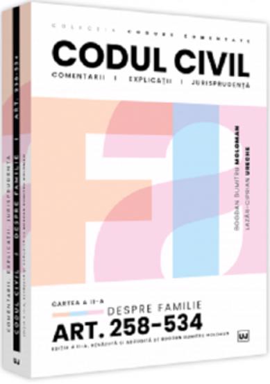 Carte Codul civil. Cartea a II-a editura Universul Juridic